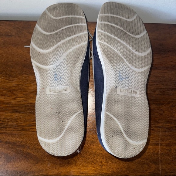 Eastland Women's Sunset MLB New York Yankees Canvas Boat Shoe Navy Blue Size 11 - Picture 7 of 8